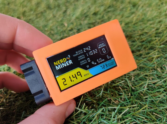 NerdMiner v2 (78KH/s - 1W)