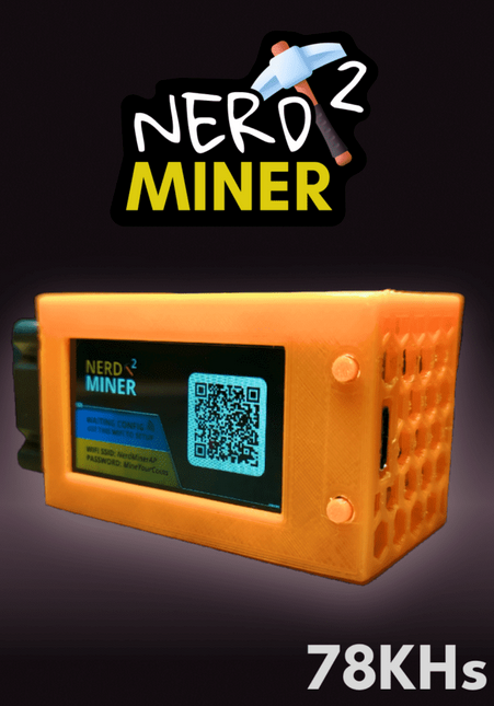 NerdMiner v2 (78KH/s - 1W)