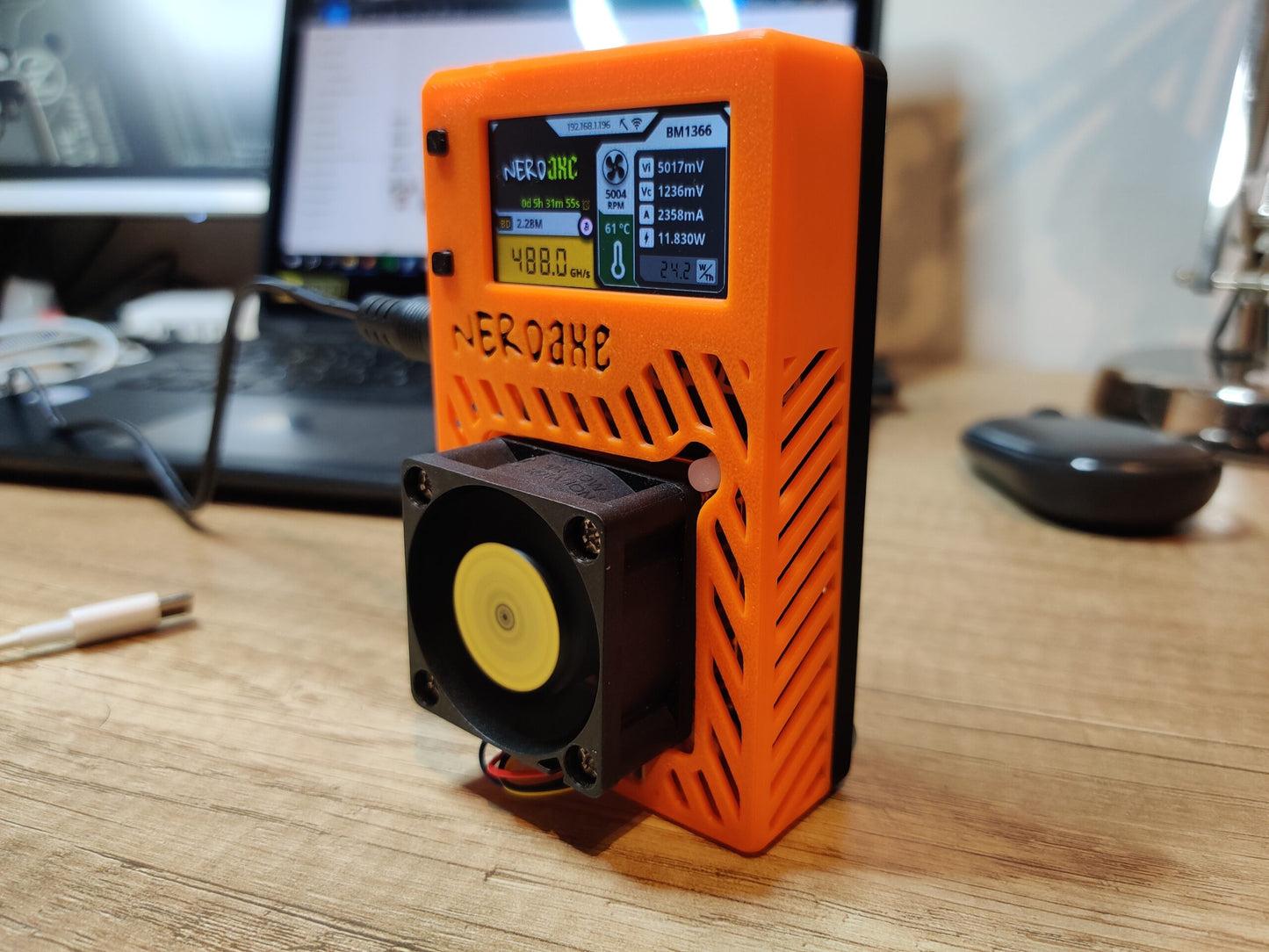 NerdAxe (500GH/s - 12W)